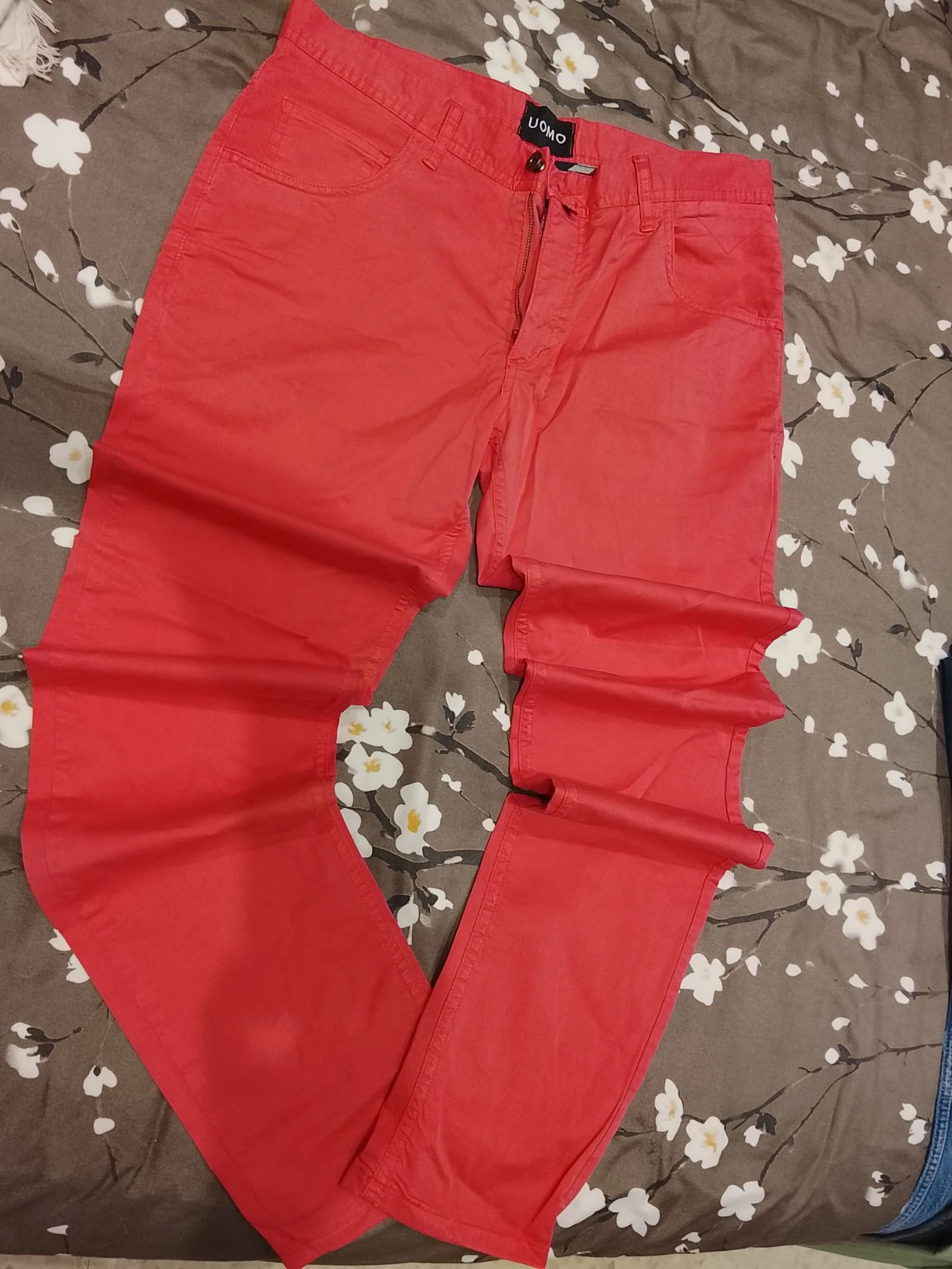 Pantalón Ouno rojorosado
